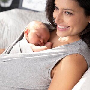 Seraphine WINIFRID Sleeveless Cotton Skin to Skin Top - Heather Grey